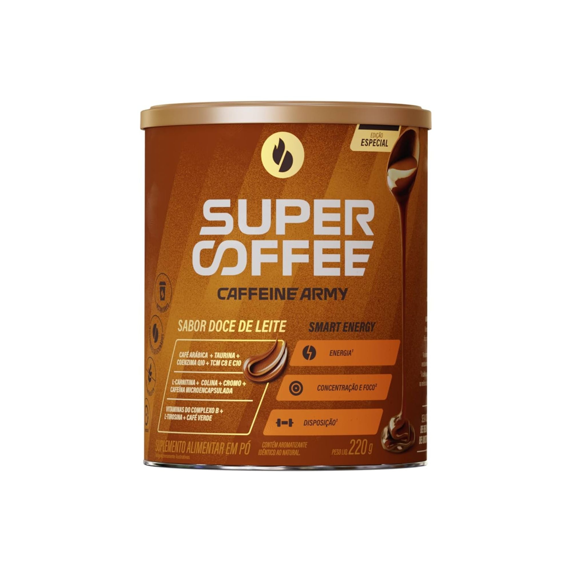 Supercoffee Caffeine Army - Doce de Leite (220g)